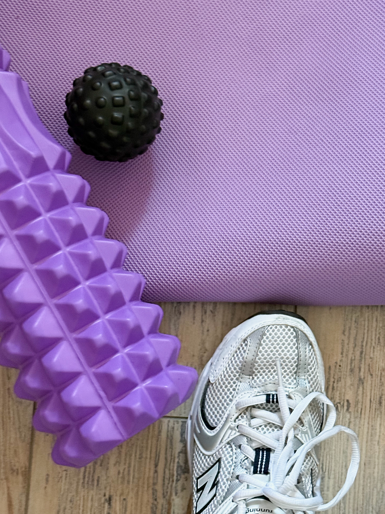 На тренировке