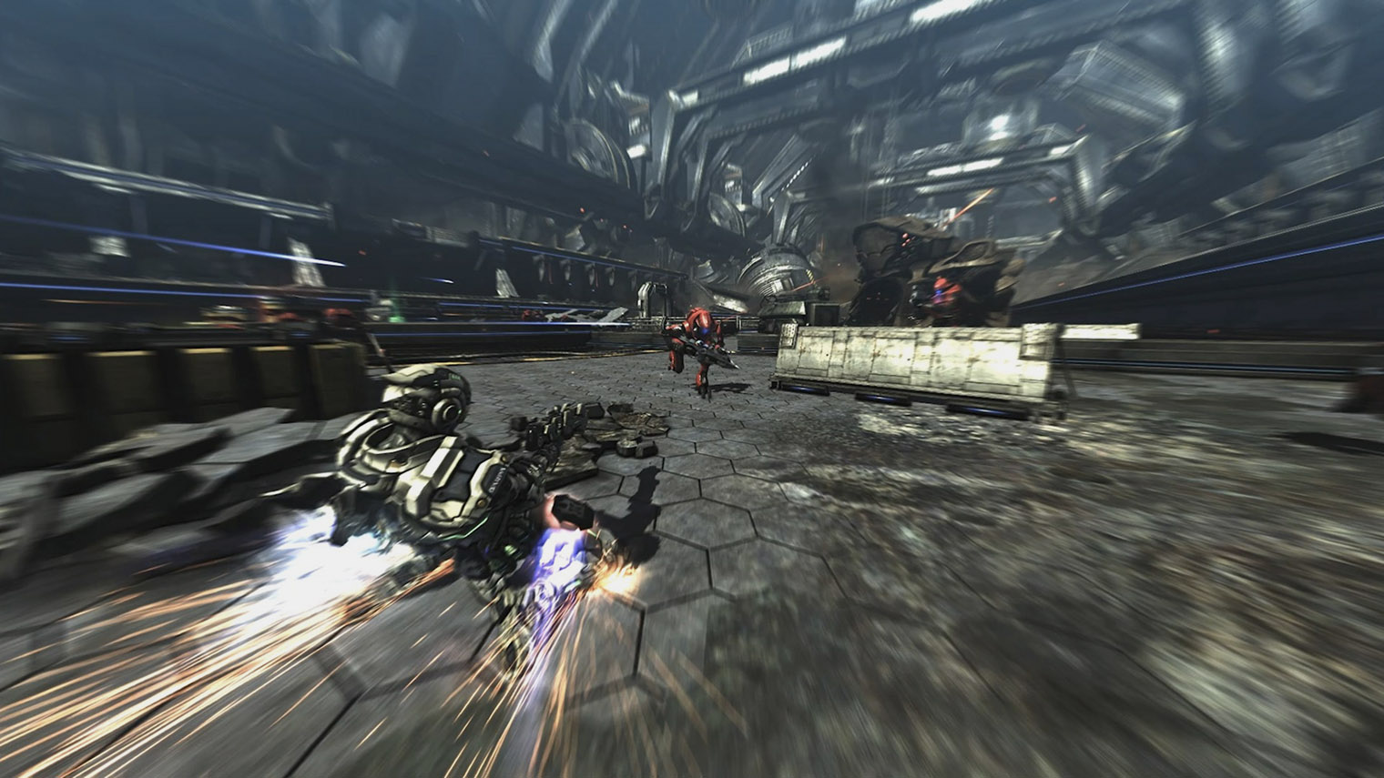 Vanquish — первый и единственный полноценный шутер в карьере Синдзи Миками. © Sega