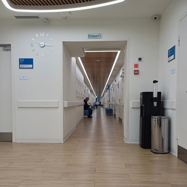 В поликлинике