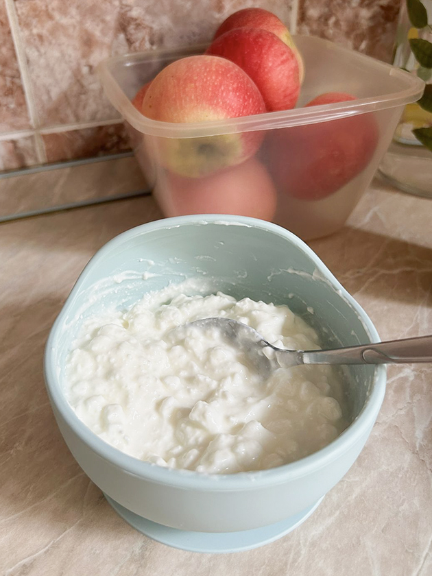 На завтрак — творог с греческим йогуртом