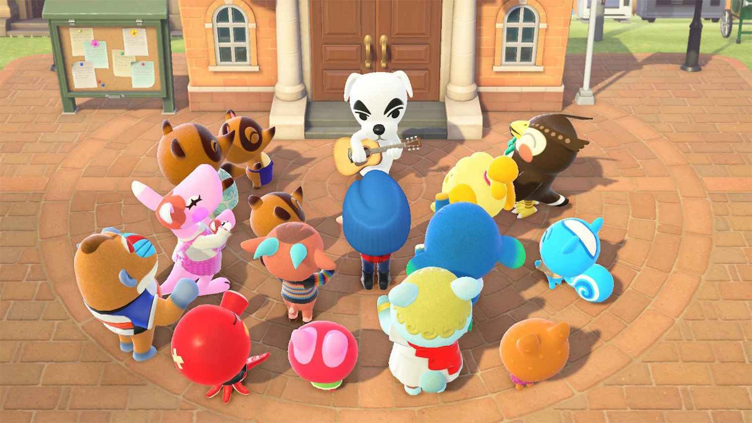 Пес-гитарист К. К. Слайдер — один из постоянных и любимых фанатами персонажей. © Nintendo