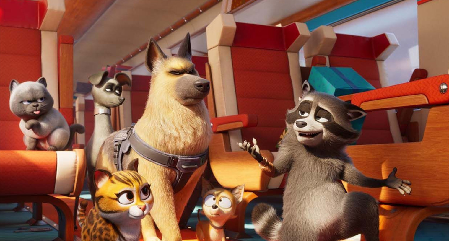 Оригинальное название мультфильма переводится как «Соколиный экспресс». Удержаться от соблазна и не делать отсылок к «Зверополису» оказалось невыполнимой задачей. Кадр: Kinology