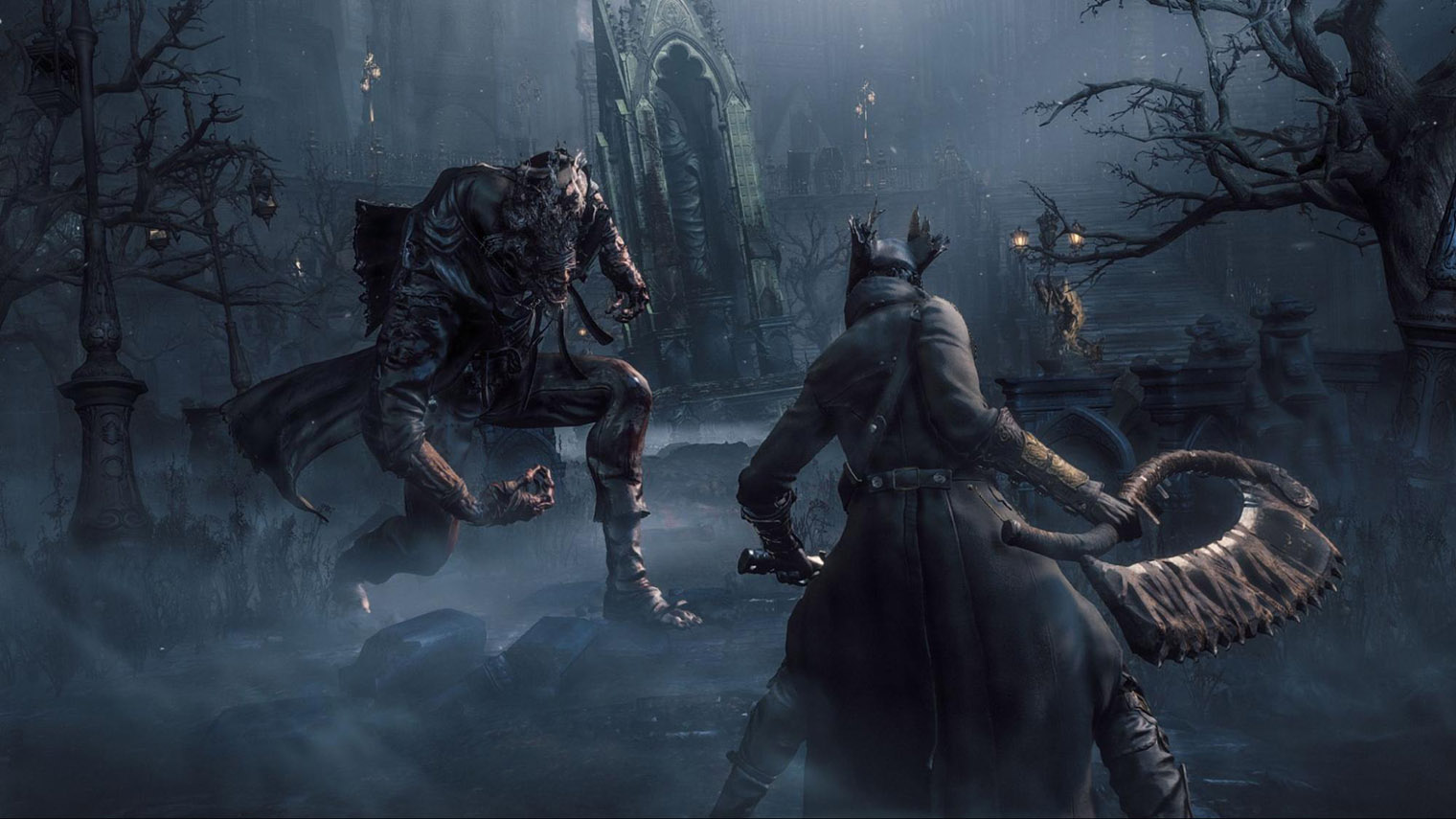 В 2016 году Bloodborne получила масштабный аддон The Old Hunters, который часто называют лучшим дополнением в истории FromSoftware (сайт недоступен в РФ). Кадр: Sony Interactive Entertainment