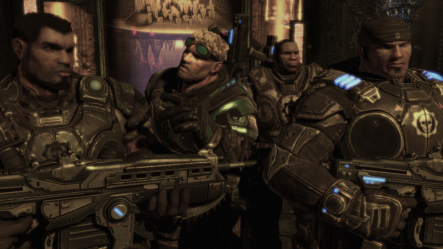 Сиквел раскрывает персонажей куда лучше оригинальной Gears of War, поэтому к команде «Дельта» быстро привыкаешь. © Xbox Game Studios