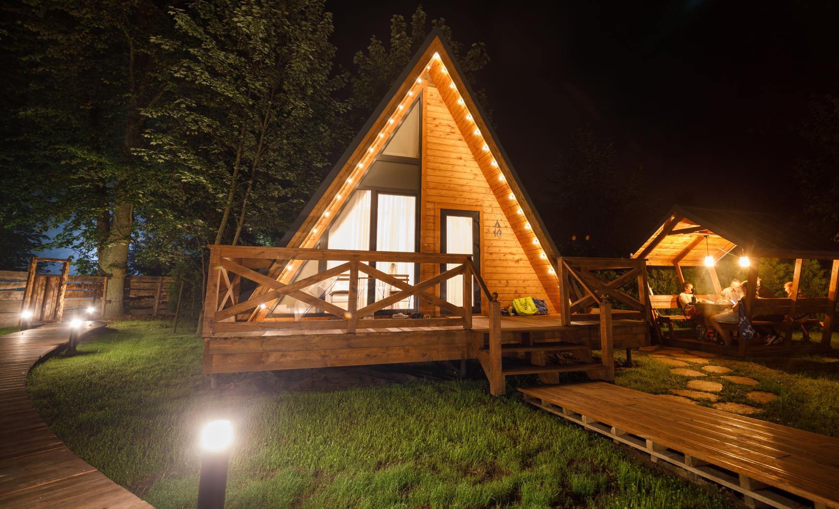 Освещаем участок