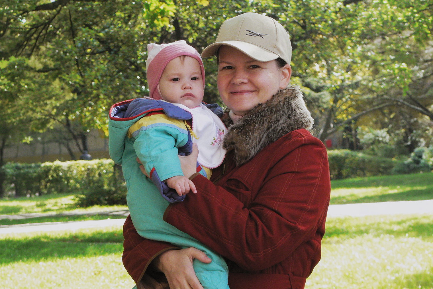 Полина плохо ела. На снимке ей восемь месяцев