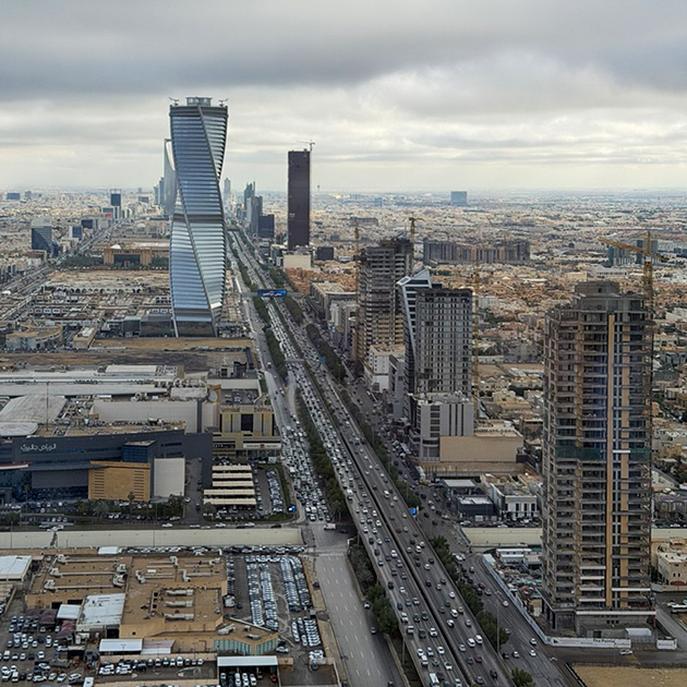 Вид на город