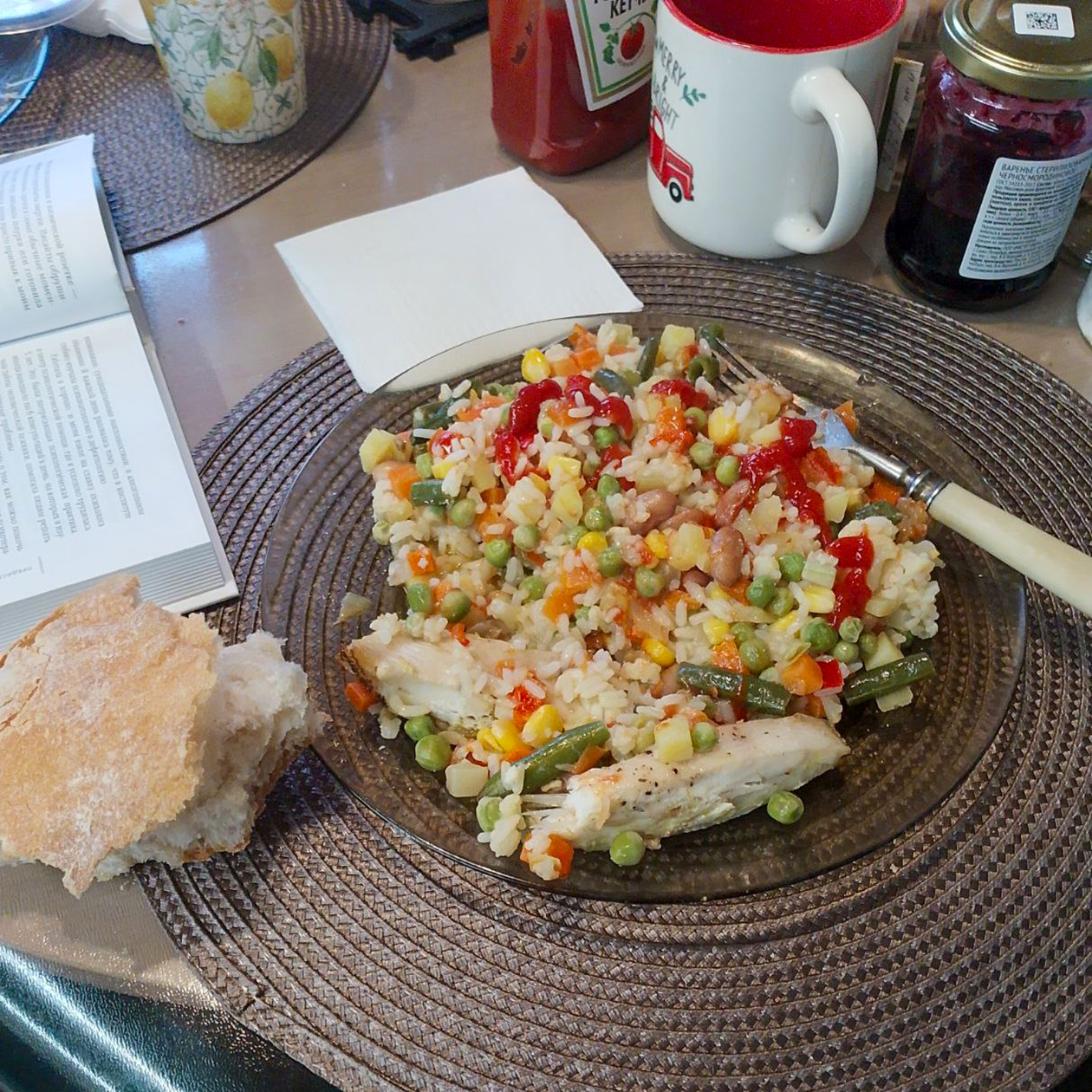 Мой вариант обеда