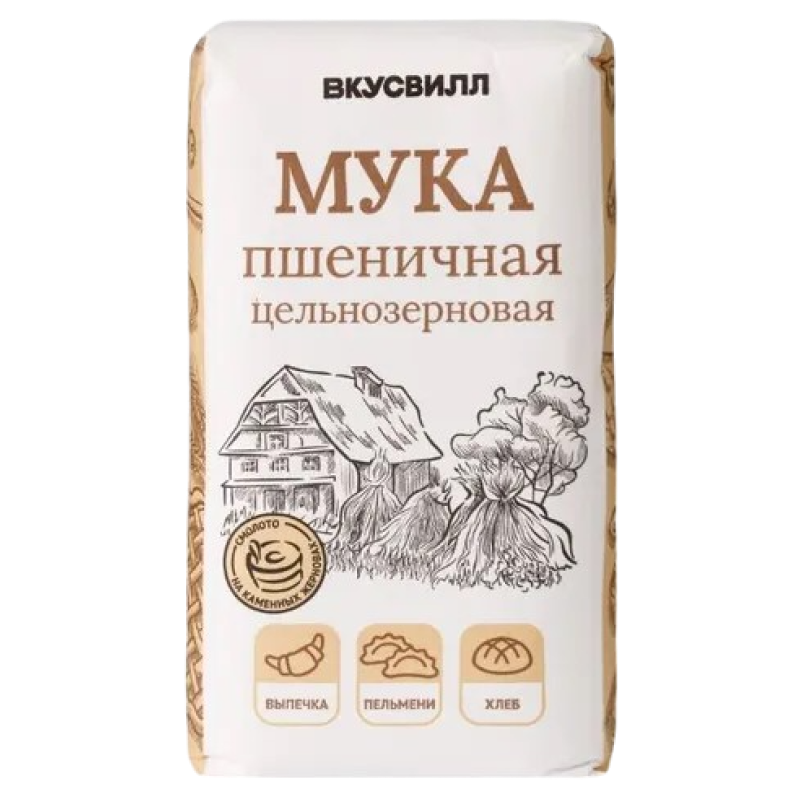 Пшеничная цельнозерновая мука