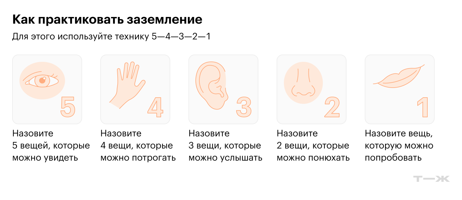 Кроме дыхания есть и другие техники заземления — о них написали в подробной инструкции