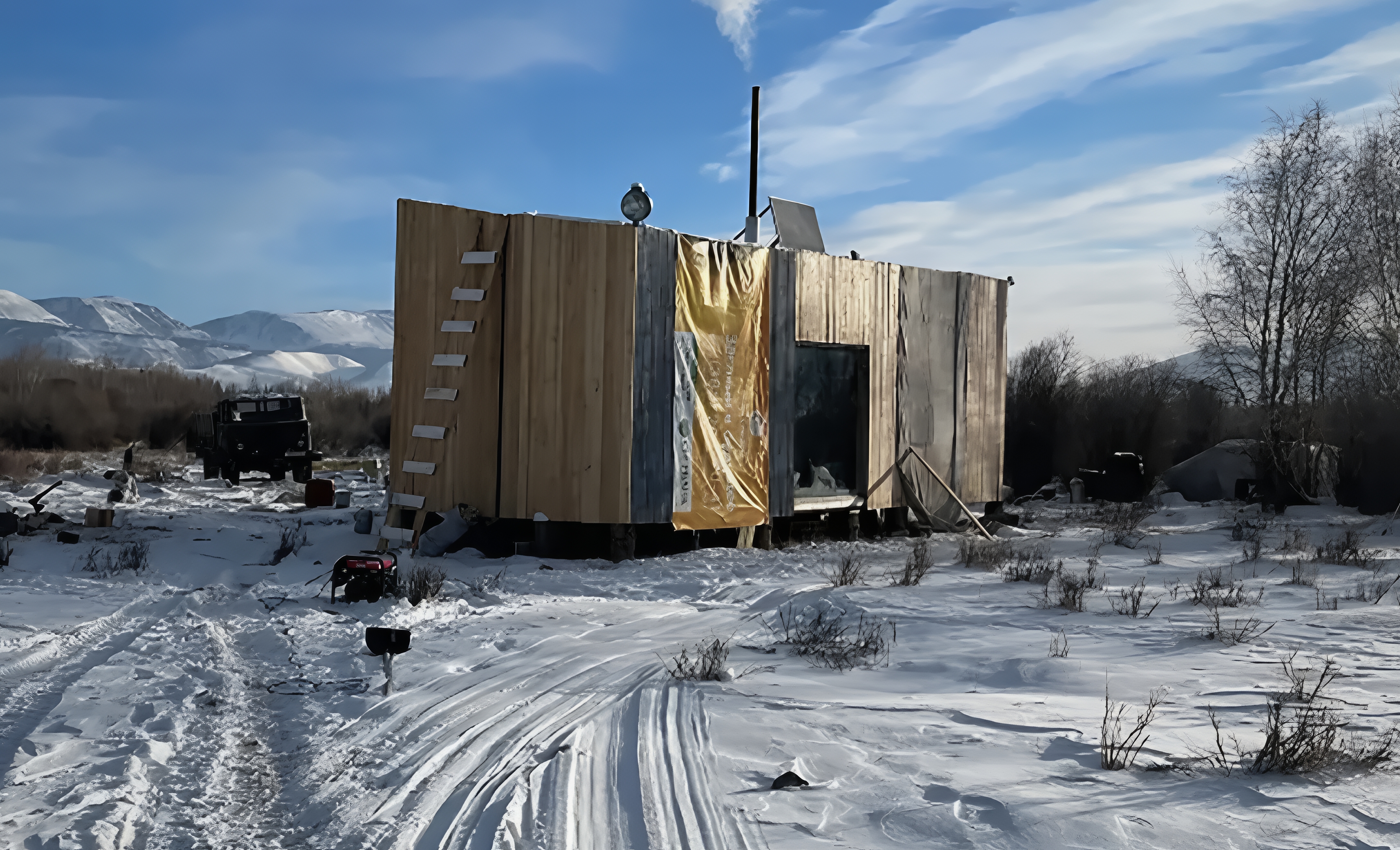 О доме посреди Курайской степи