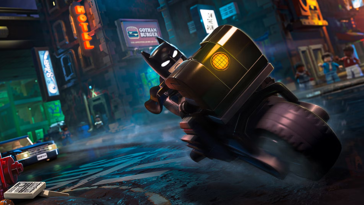 На улицах Готэма будут не только преступники, но и простые горожане