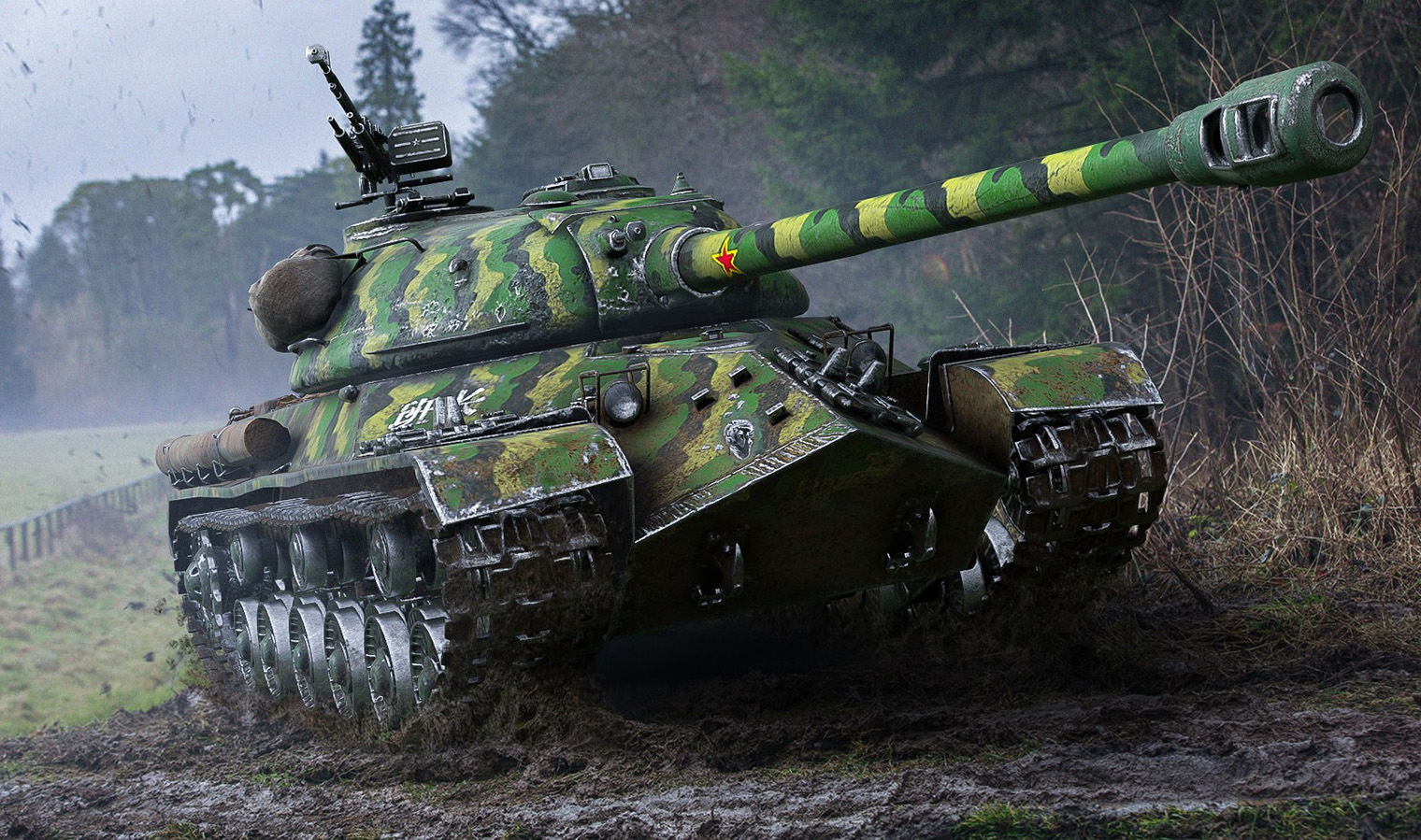 В игре эта китайская машина создана по чертежам советского тяжелого танка ИС-2. Но 110 — не копия, а удачная попытка развития идей. В китайской ветке тяжелых танков он расположился между IS-2 и WZ-111 model 1-4