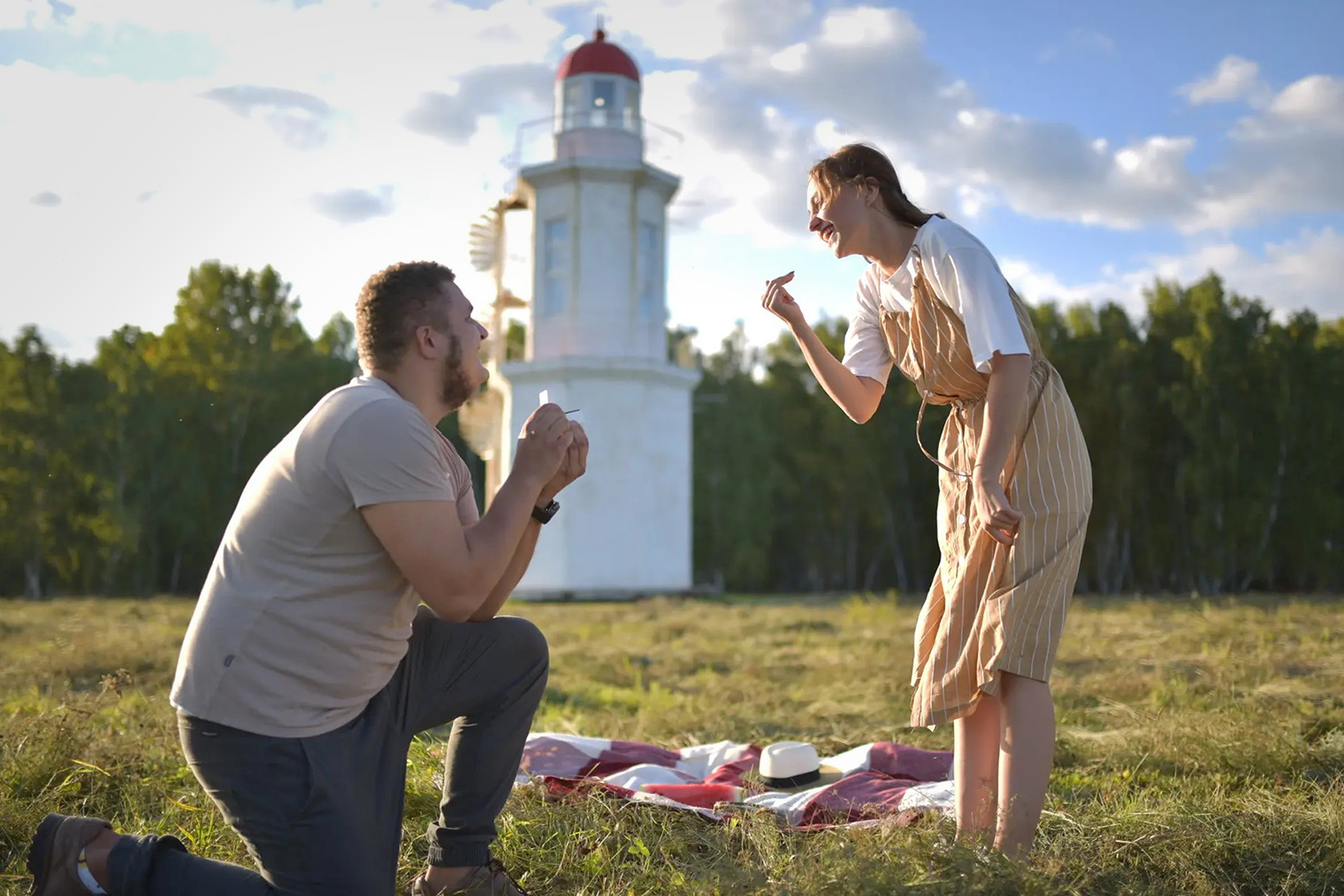 Муж сделал мне предложение руки и сердца в очень романтичном месте