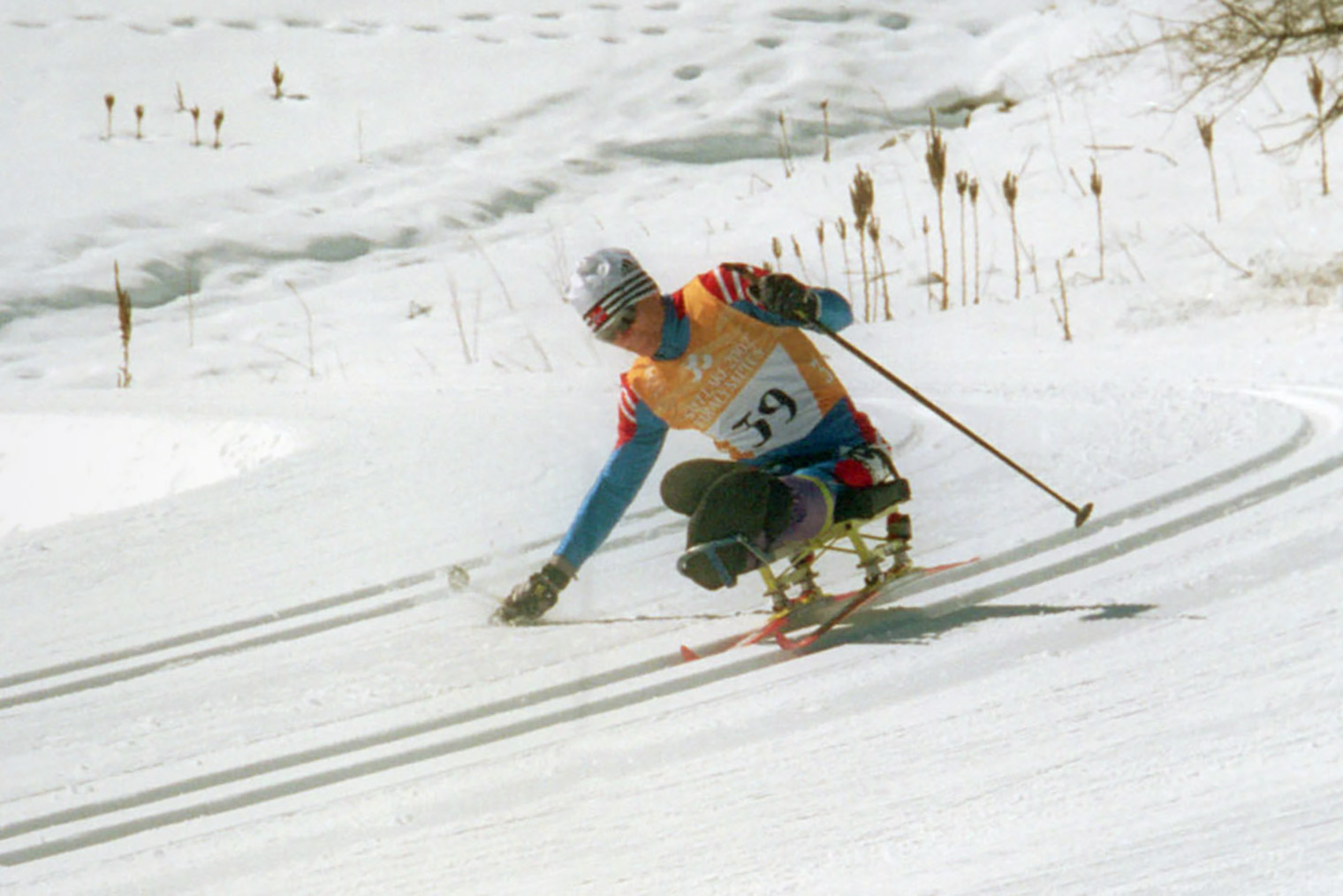 Норвежка Рагнхильд Мюклебуст на Паралимпиаде в Солт-Лейк-Сити. © Сергей Чистяков / ИТАР-ТАСС