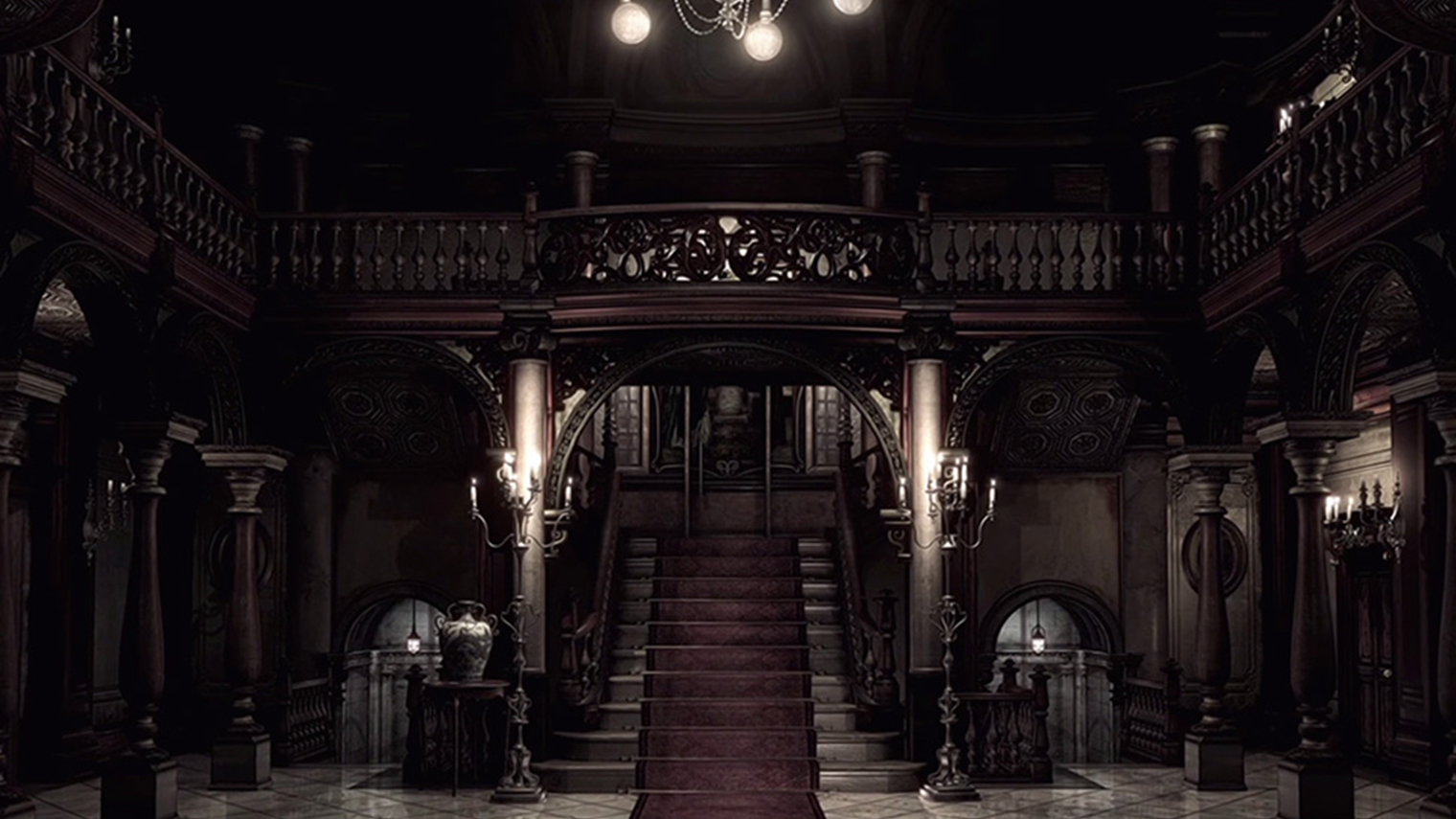 Угрюмое и вместе с тем роскошное поместье Спенсера из ремейка первой Resident Evil — идеальное отражение визуального стиля франшизы