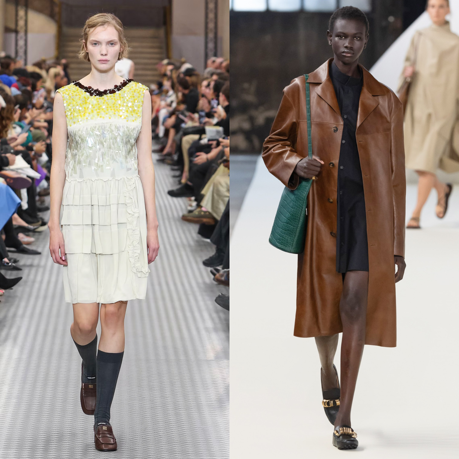 Фотографии: Miu Miu, Tod’s