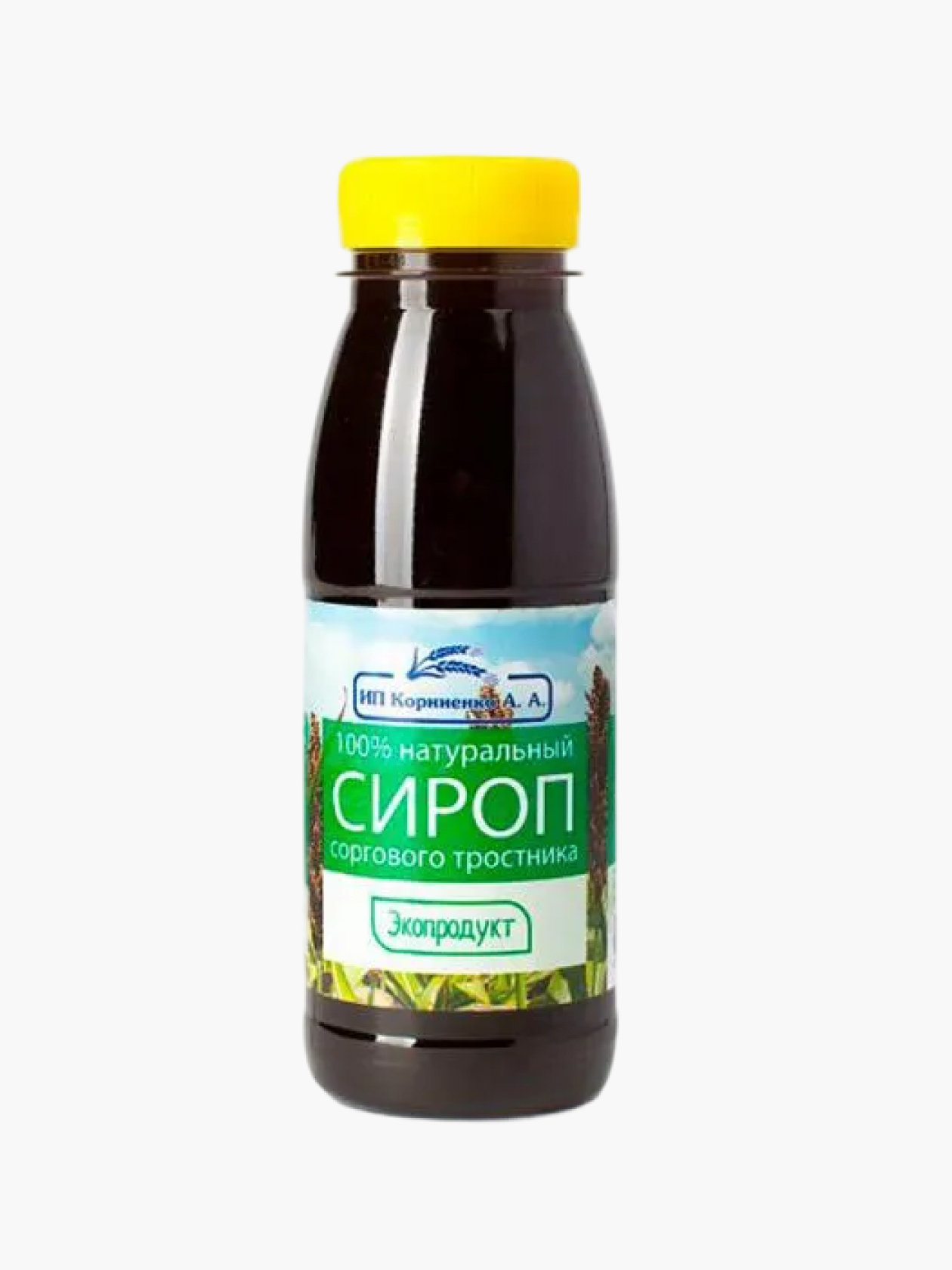 Сорговый сахар продают только в виде сиропа. Я слышала, что его используют в том числе для производства спирта. Бутылка 360 мл стоит 420 ₽. © ecotopia.ru