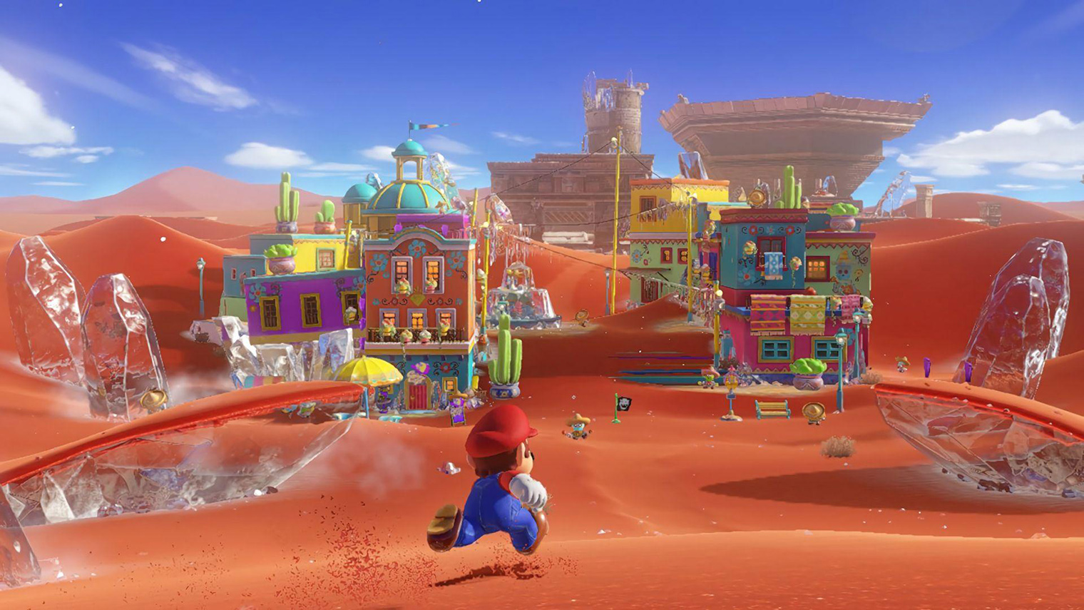 Super Mario Odyssey вошла в стартовую линейку Nintendo Switch и стала одним из самых продаваемых платформеров в истории. Кадр: Nintendo