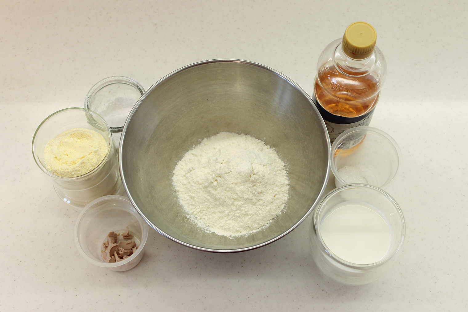 Ингредиенты для кукурузного хлеба