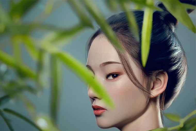Виртуальный блогер Ling. © weibo.com