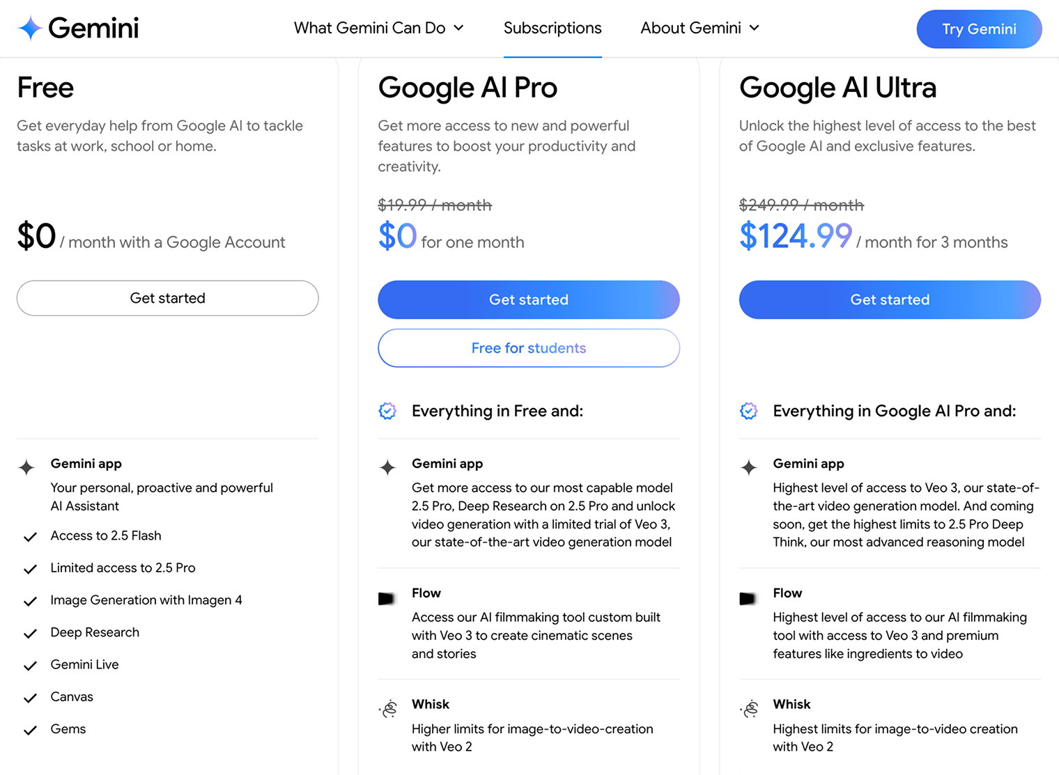 Студентам Google AI Pro дают бесплатно сразу на 15 месяцев, но если вы учитесь в российском вузе, вы вряд ли сможете подтвердить статус