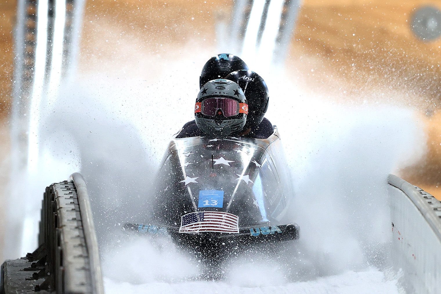 Бобслейная команда США в Пекине-2022. © Julian Finney / Getty Images
