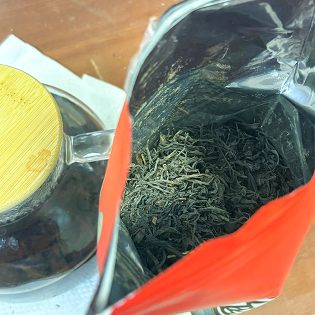 Вместо кофе завариваю вкусный черный чай