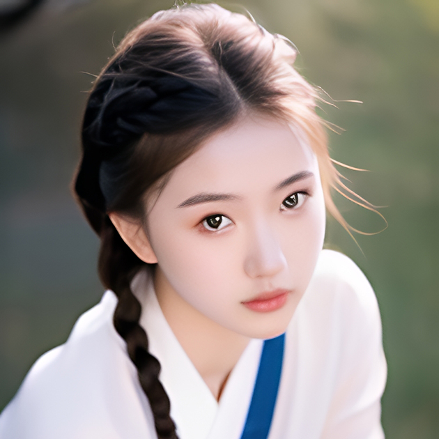 Портрет, сгенерированный Ли Юнкаем в Stable Diffusion