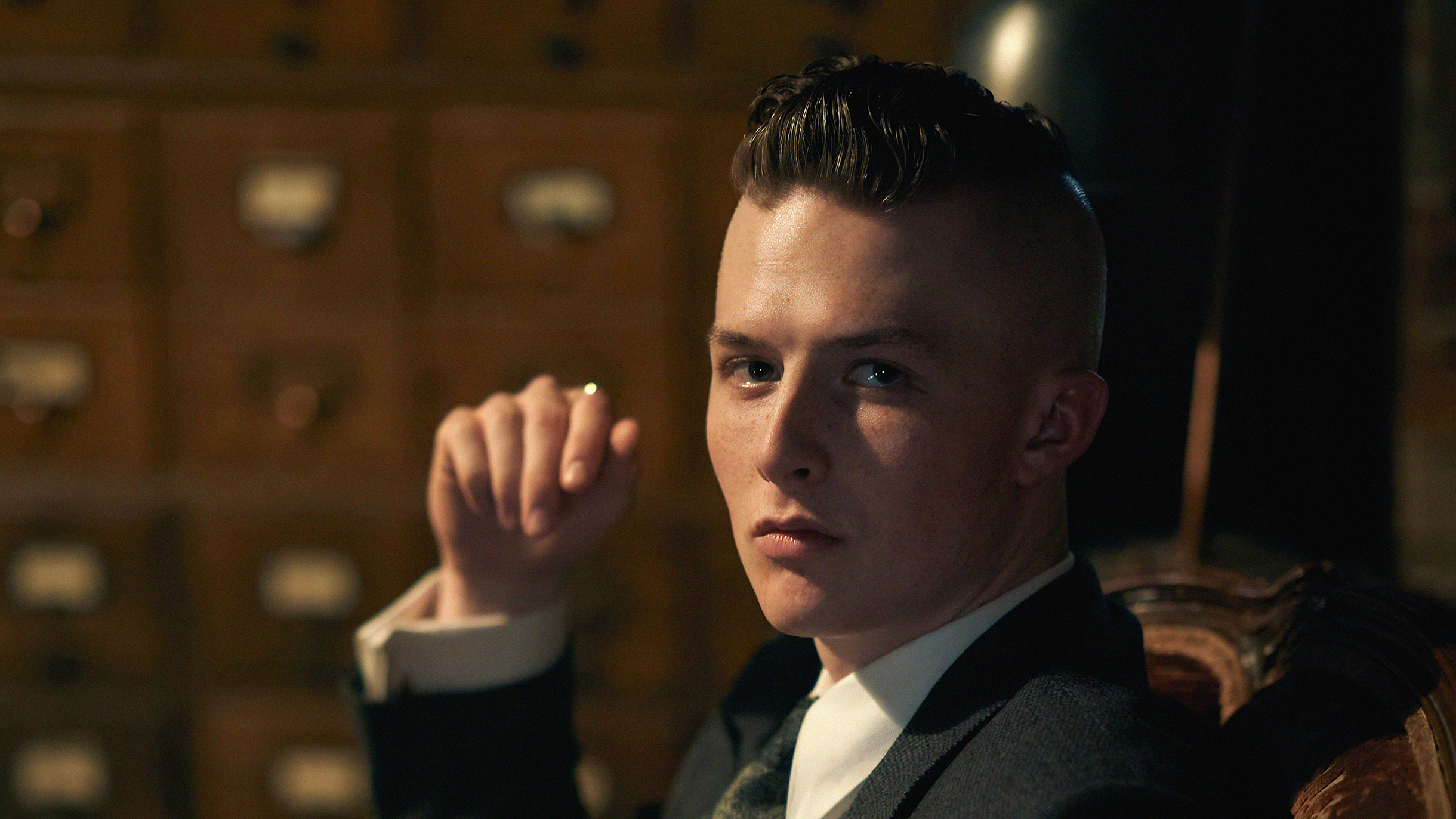 Финн Шелби — четвертый и самый младший брат в семье