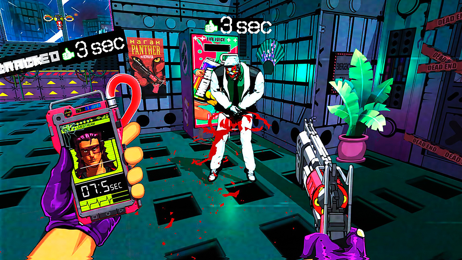 Бонусы не только влияют на геймплей, но и добавляют игре атмосферы. Некоторые увеличивают количество реплик главного героя и заставляют его шутить в стиле Дюка Нюкема. © Epopeia Games