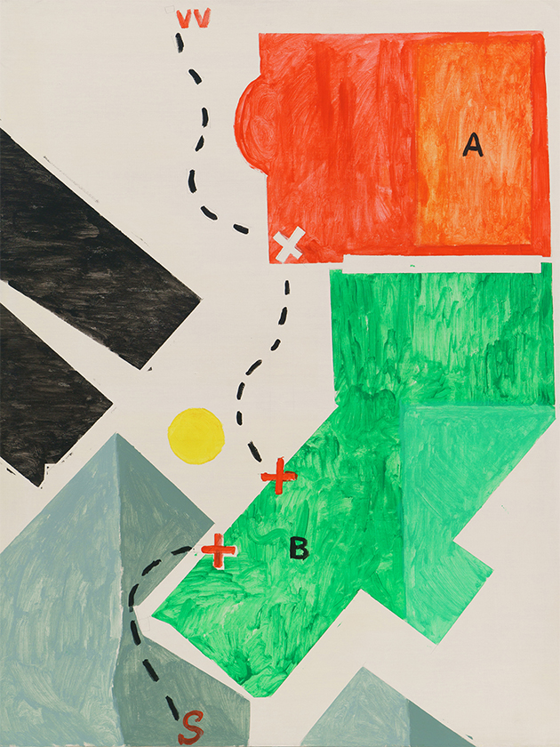 Картина — Давид Тер-Оганьян, из серии «Операция», холст, акрил, 2004 год. © Коллекция Антона Козлова / ЕМИИ