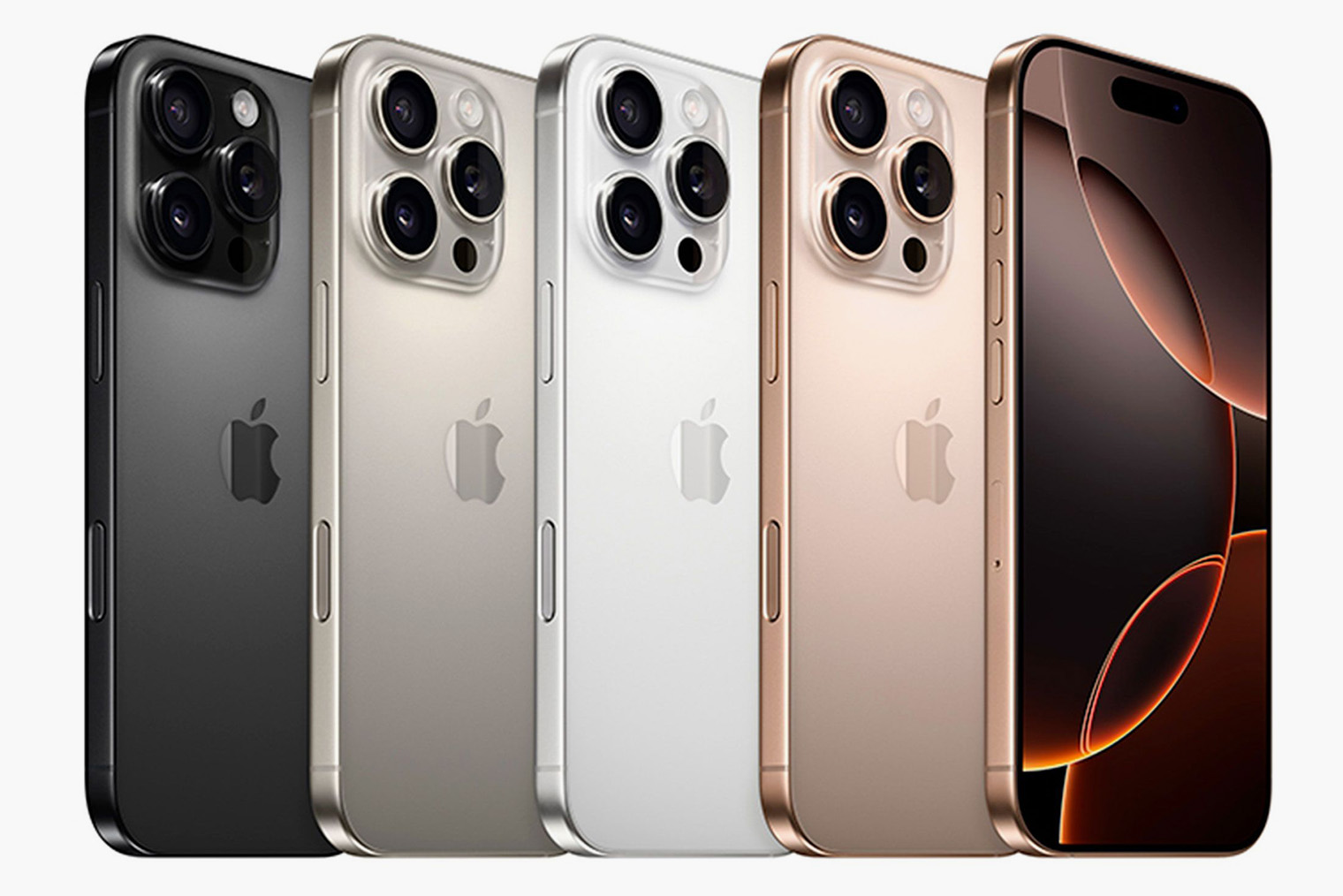 Задняя панель у всех Айфонов линейки Pro матовая, отпечатки пальцев на ней практически не видны