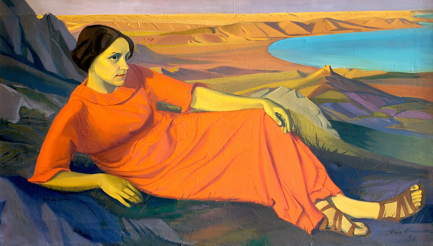 © Юлия Оболенская, Автопортрет, 1918 / Музей русского импрессионизма