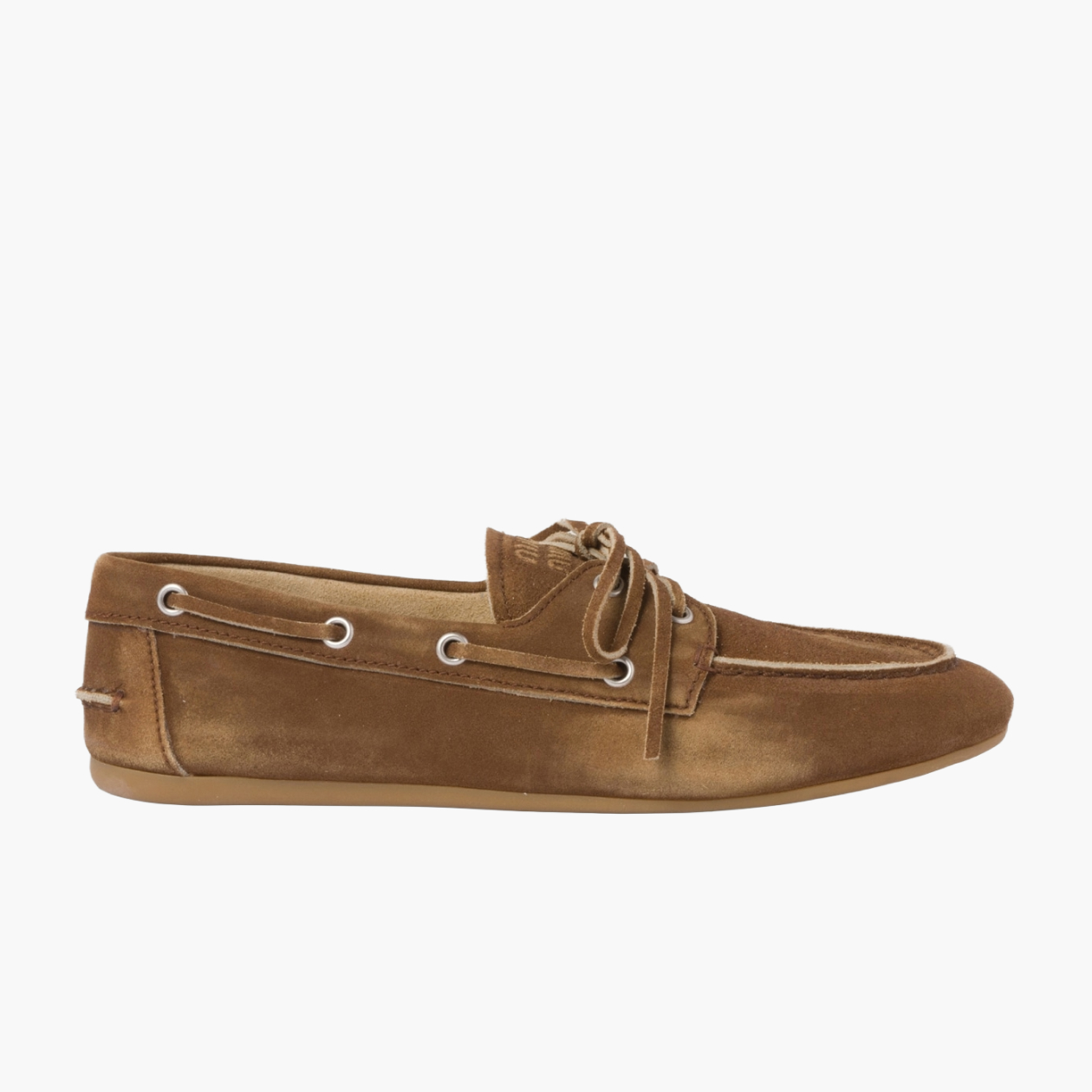Топсайдеры Miu Miu Suede