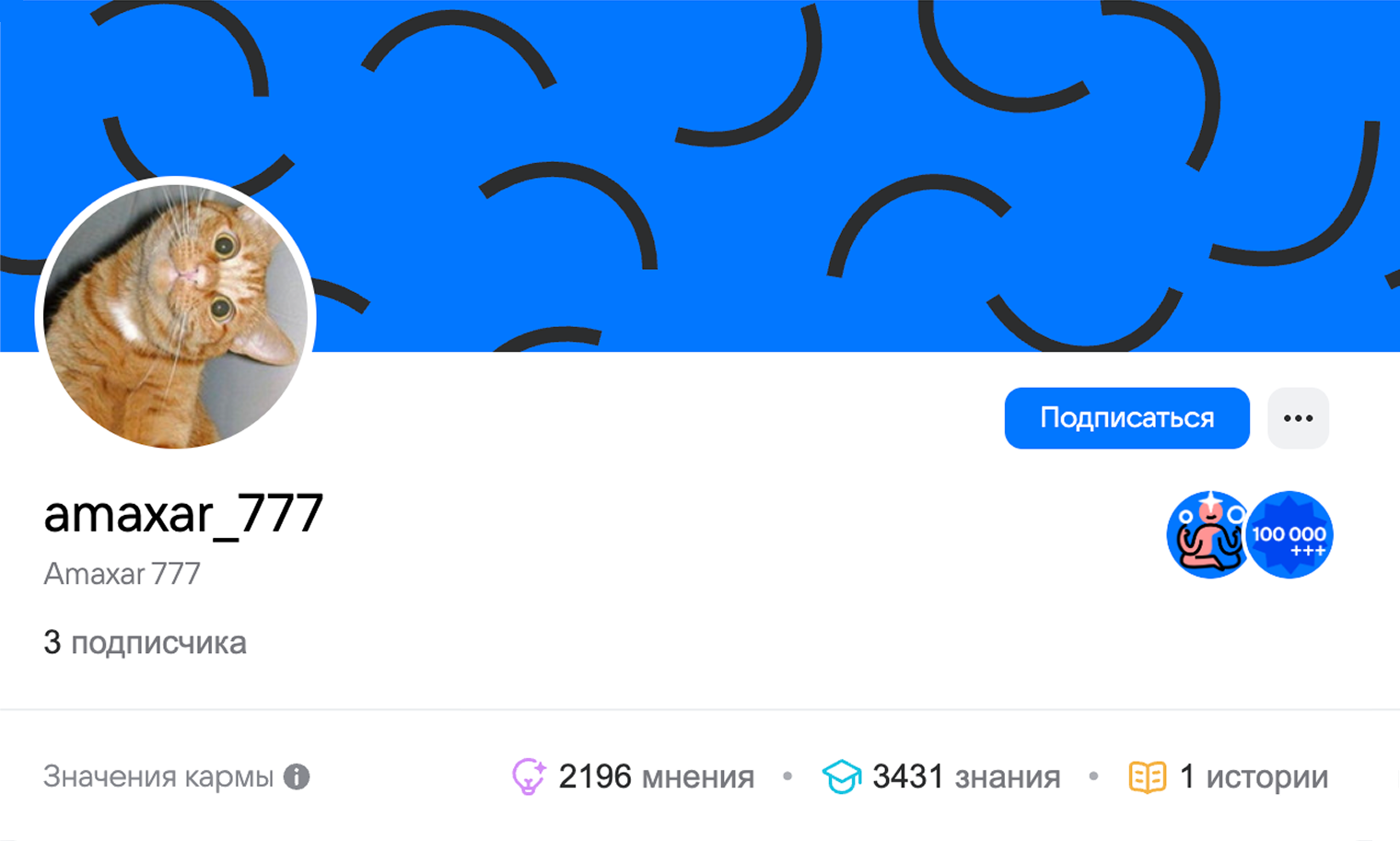 В профиле можно посмотреть, какие посты пользователь публикует чаще всего