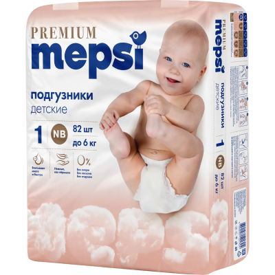Подгузники Mepsi Premium
