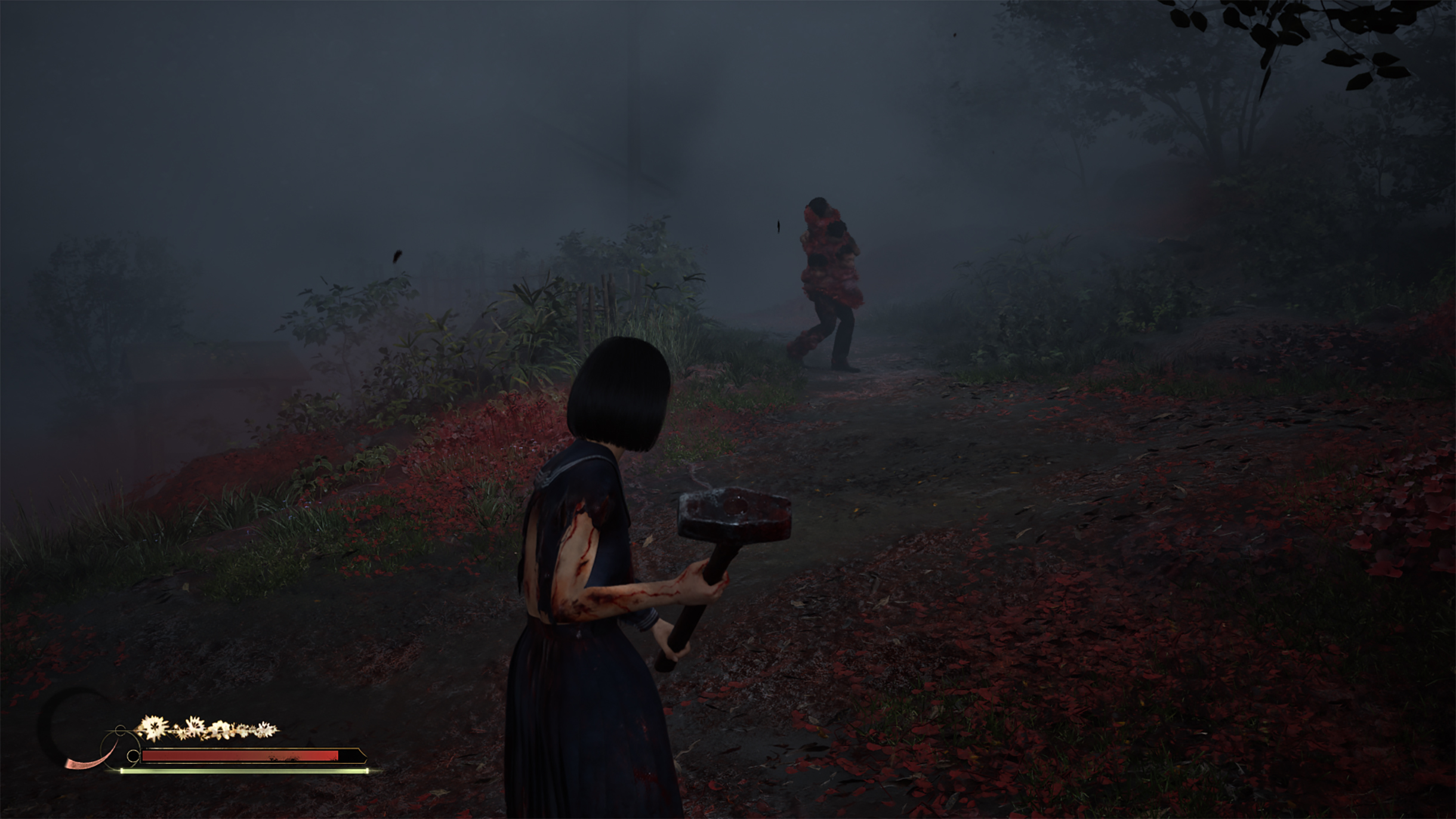 Бои становятся проще, когда Хинако находит тяжелое оружие. Но оно все равно ломается, а для починки нужно искать ремнаборы