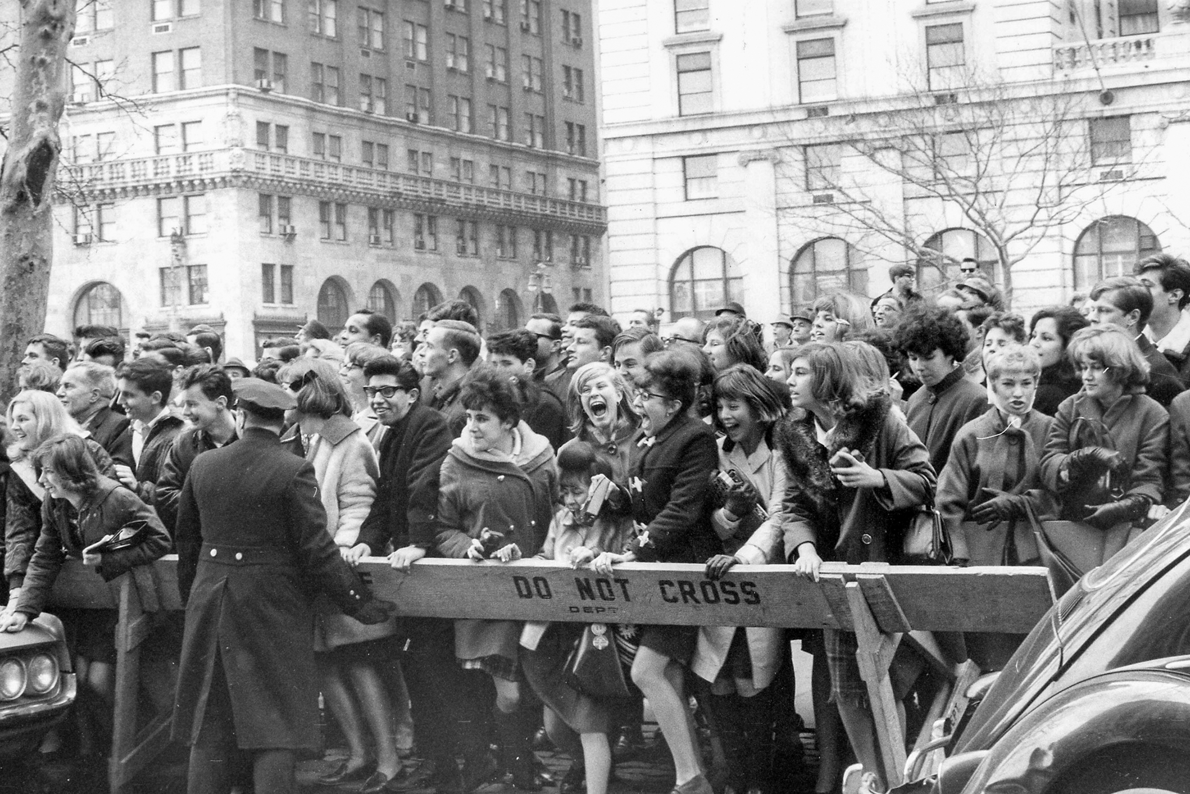 Так встречали группу в Америке в 1964 году. © ASSOCIATED PRESS / ТАСС