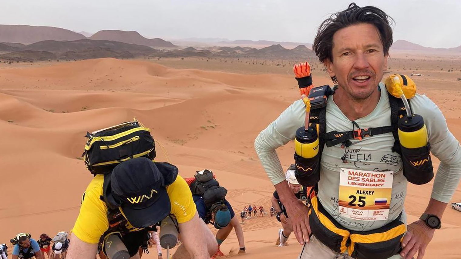 Гонка в Сахаре — одна из самых тяжелых в мире. © Личный архив Алексея Смертина