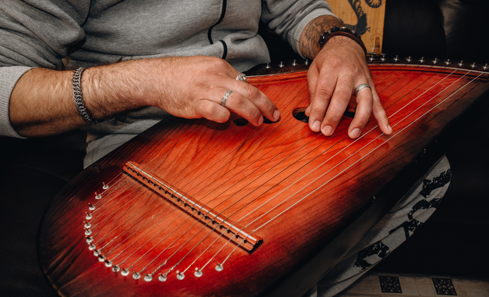 Игра на гуслях