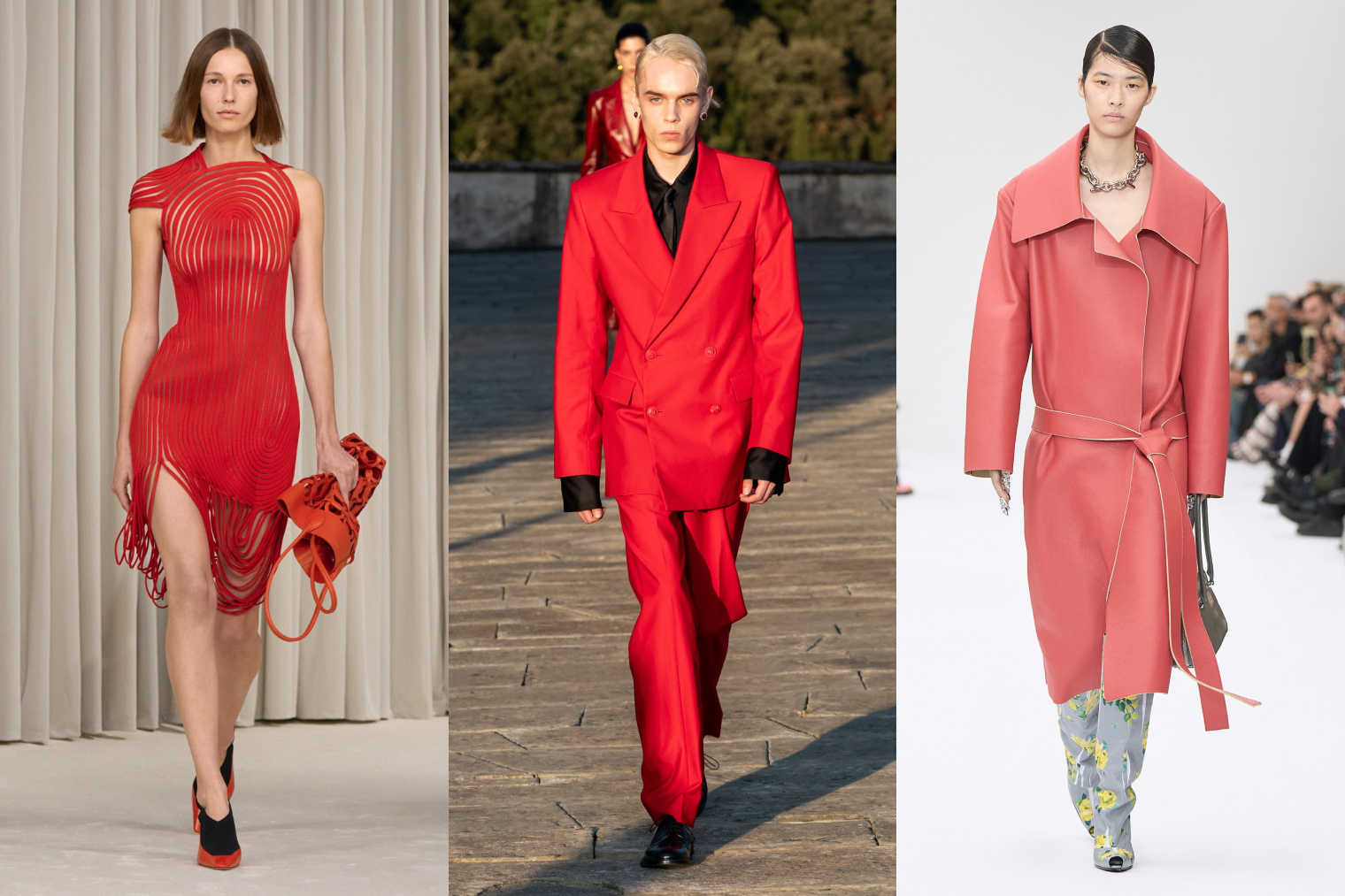 Фотографии: Ferragamo, Marine Serre, Acne Studios