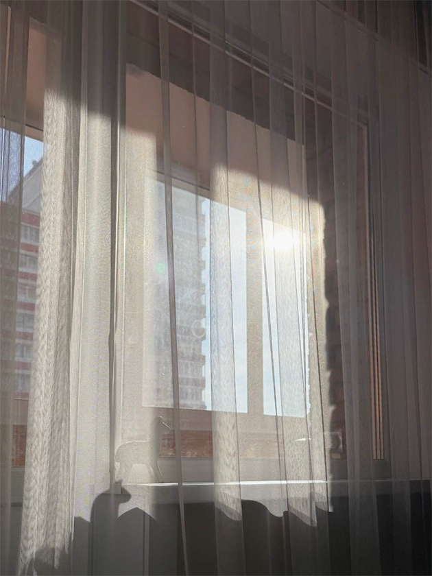 Проснулась рано. За окном солнечно