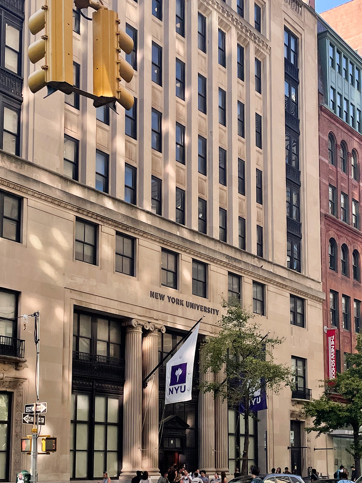 Мой университет и район, где я жила на первом курсе