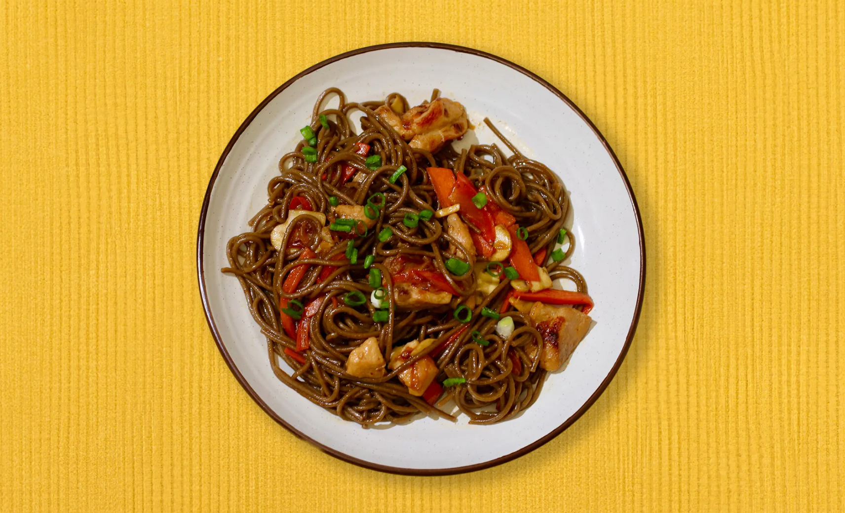 Вок с курицей