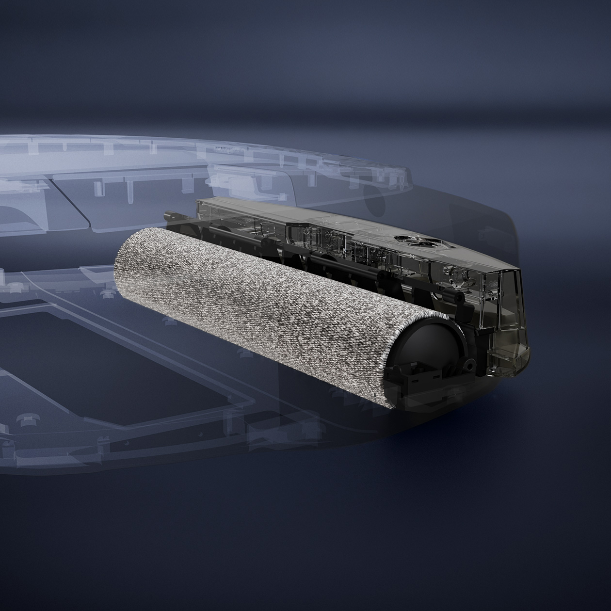 Чистящий валик робота-пылесоса Bork V851. Источник: bork.am