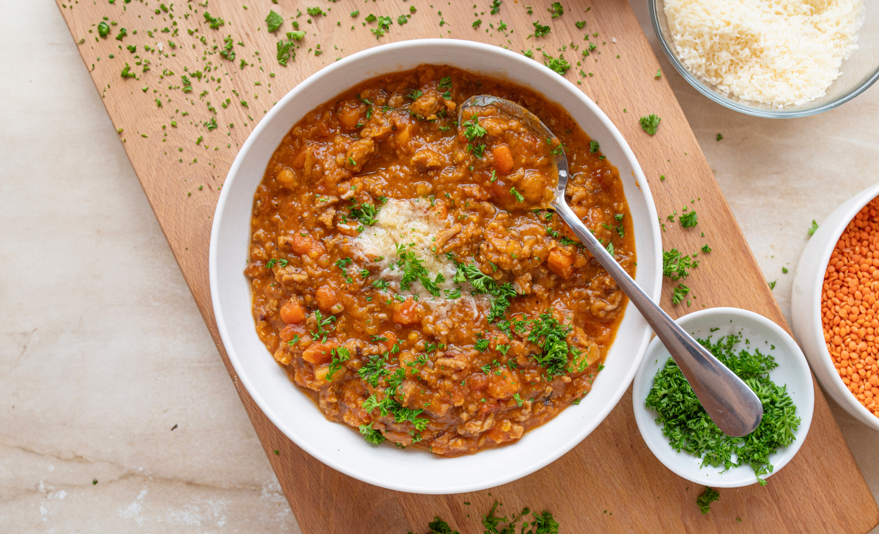 С чечевицей