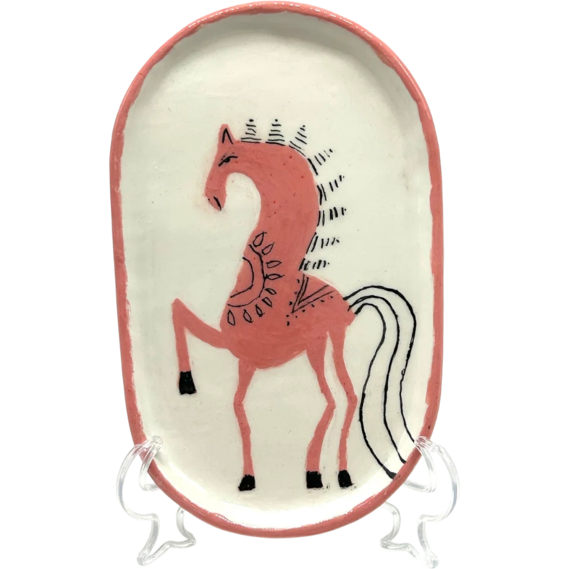 Тарелка «Конь-огонь»