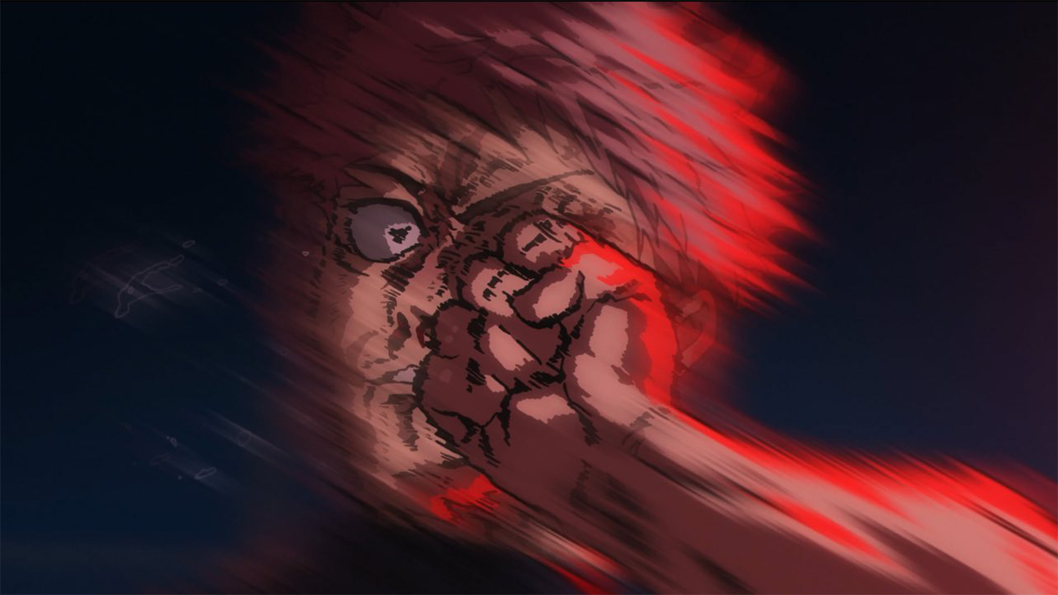 Кажется, что боль от удара ощущается даже через экран: настолько детально нарисован экшен. © MAPPA