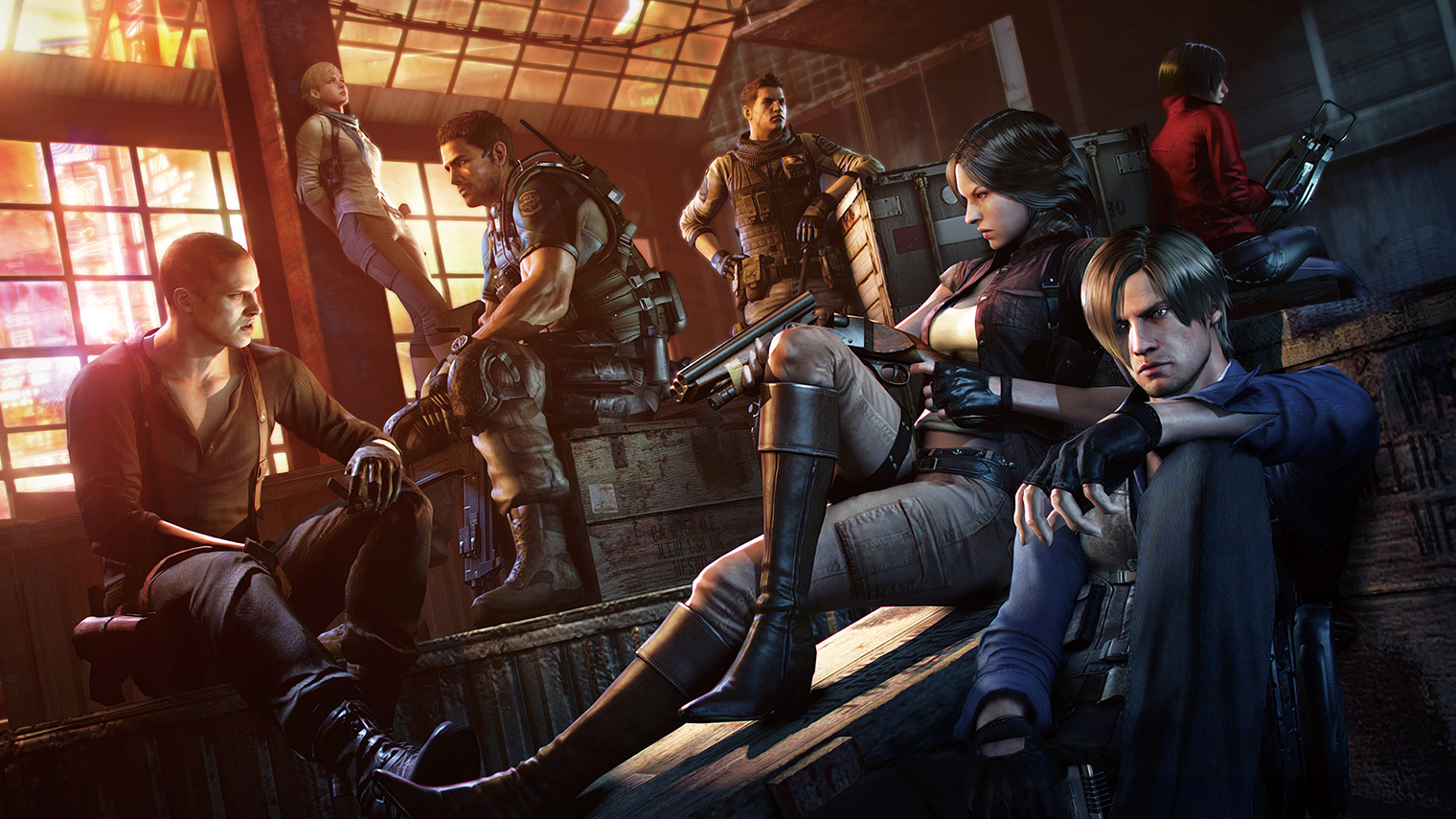 К началу Resident Evil 6 сформировалась целая команда борцов с биооружием